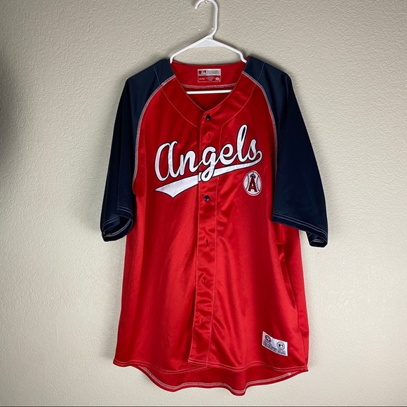 True Fans Anaheim Angels Jersey Size XL - Picture 1 of 6